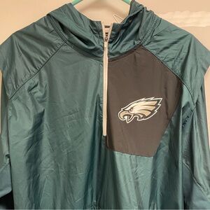 MENS NIKE ON FIELD APPAREL PHILADELPHIA EAGLES VAPOR SPEED FLY RUSH XL JACKET